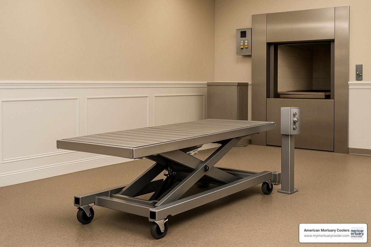 The Complete Guide to Low Profile Crematory Lifts: Features Compared - American Mortuary Coolers & Equipments The Complete Guide to Low Profile Crematory Lifts: Features Compared - American Mortuary Coolers & Equipments